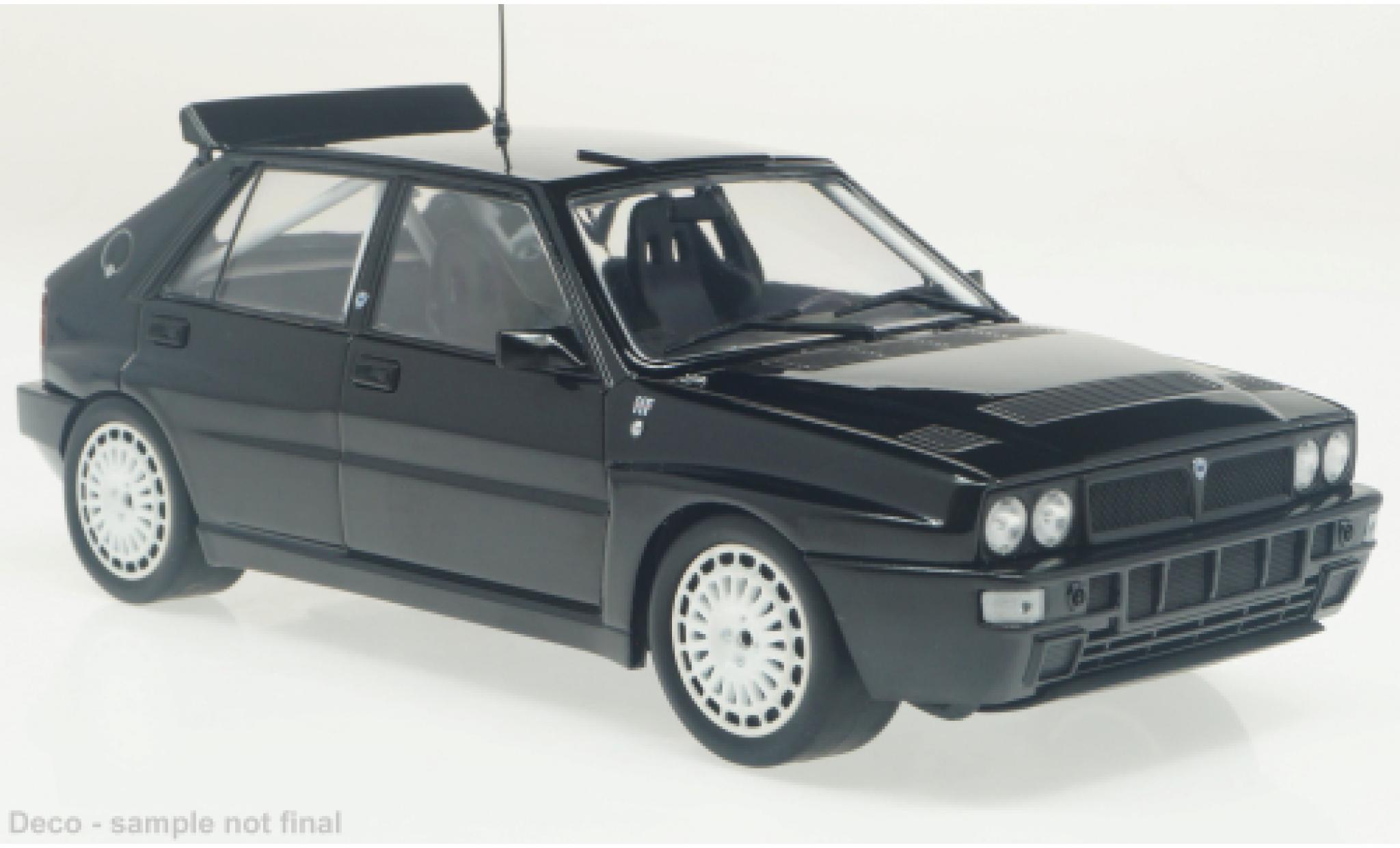 Lancia Delta 1/24 WhiteBox Integrale 16V nero 1989 modellino in miniatura