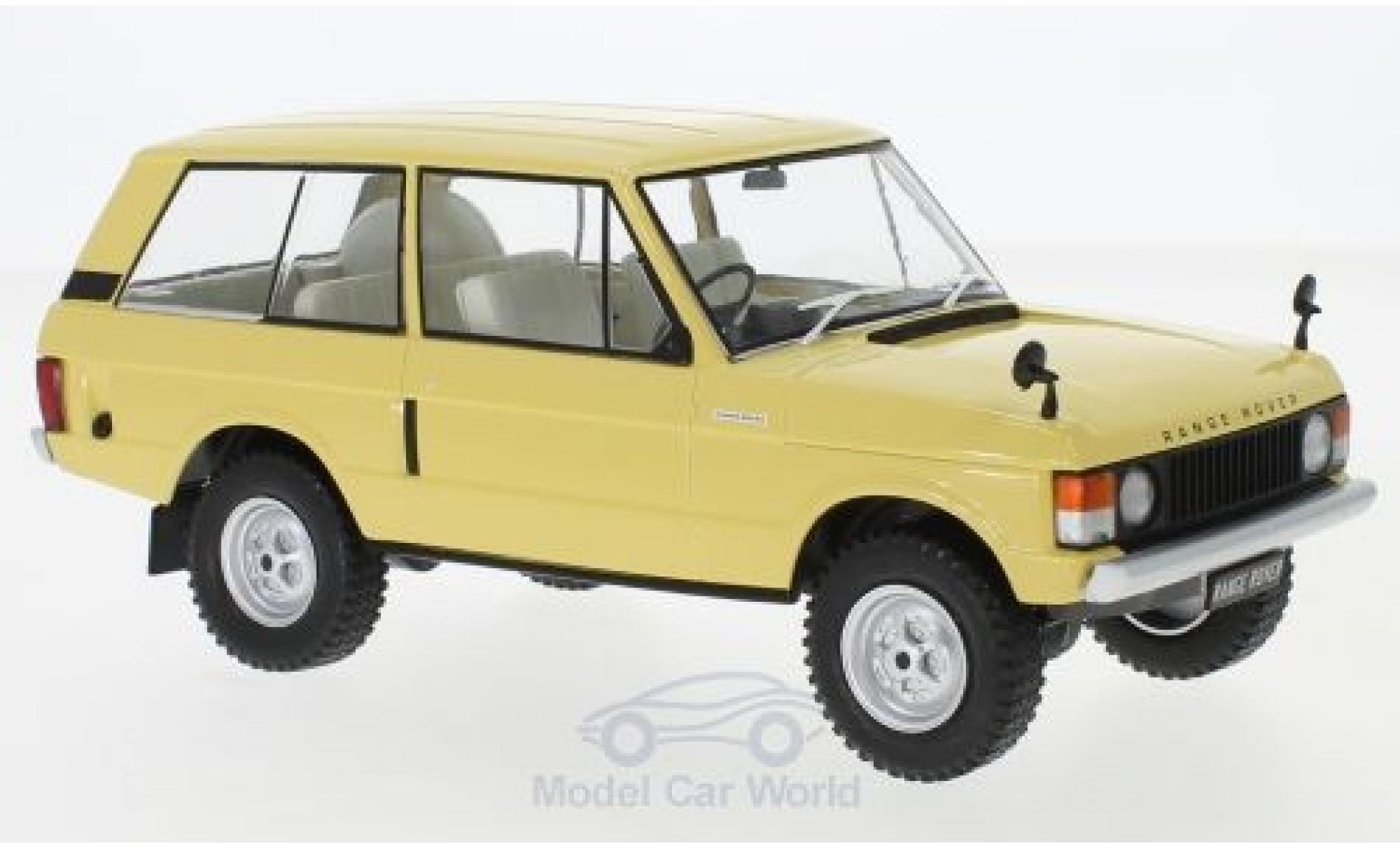 Land Rover Range Rover 1/24 WhiteBox 3.5 V8 beige 1972 modellino in miniatura