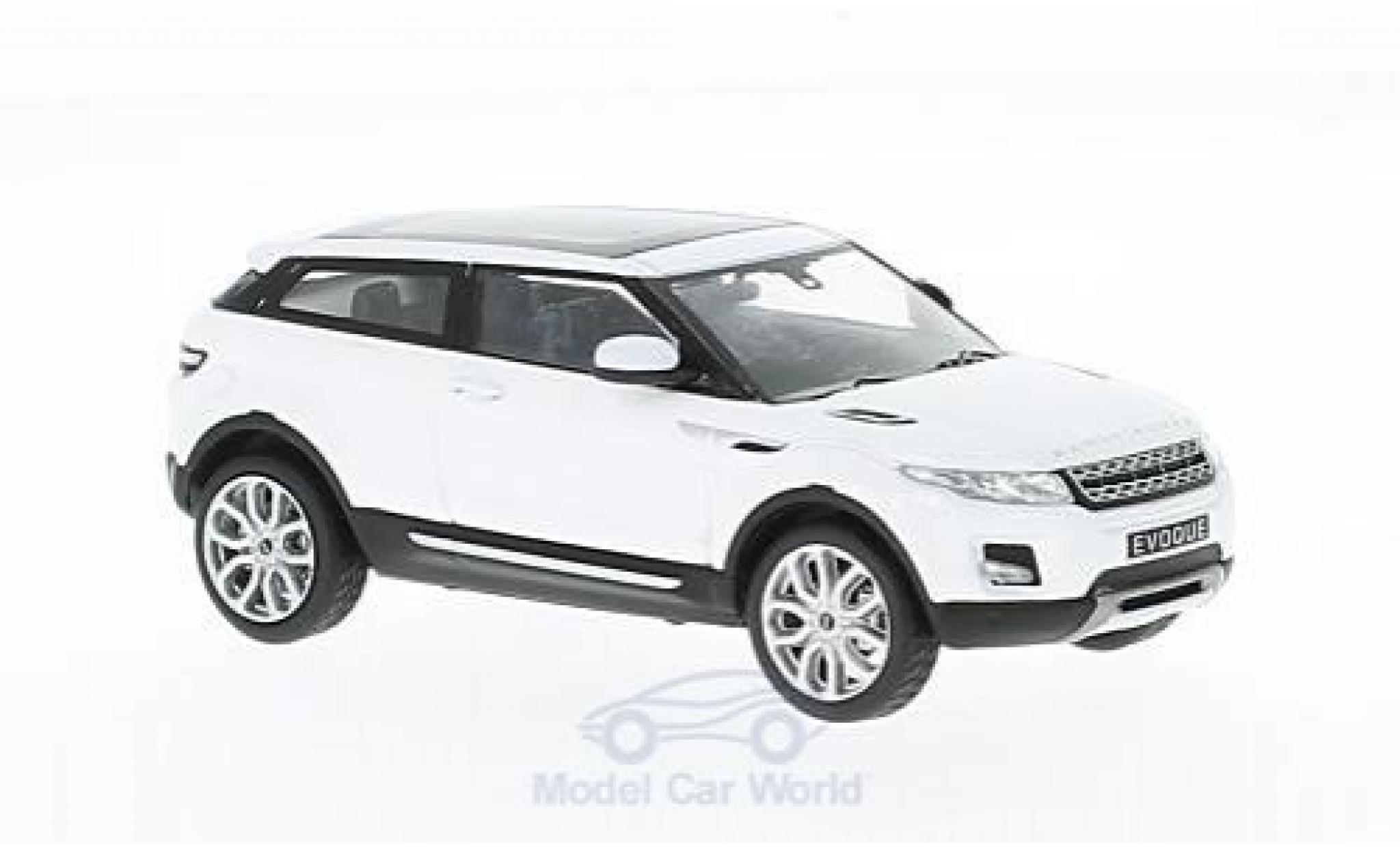Land Rover Range Rover 1/43 WhiteBox Evoque Coupe bianco 2011 modellino in miniatura