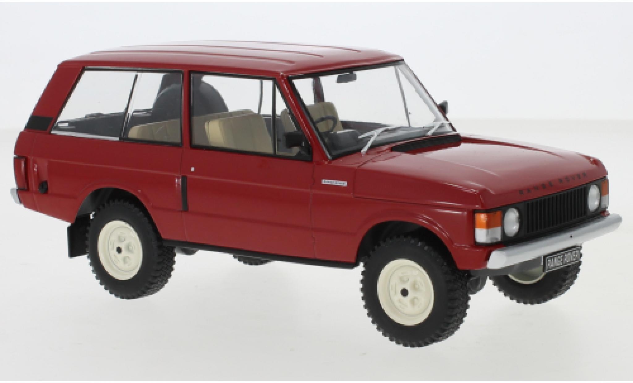 Land Rover Range Rover 1/24 WhiteBox rosso RHD modellino in miniatura