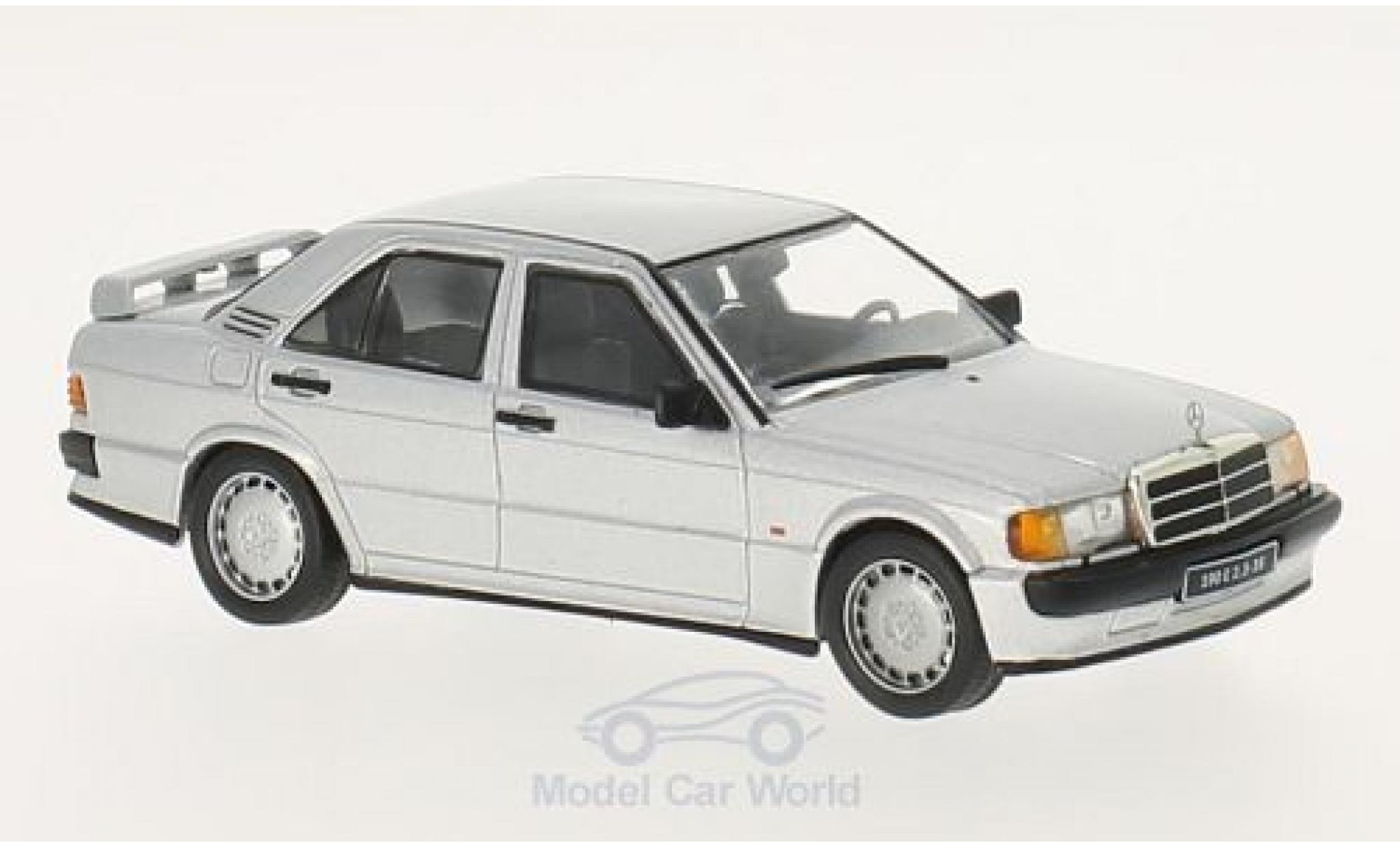 Mercedes 190 E 1/43 WhiteBox E 2.3 16V grigio 1988 modellino in miniatura