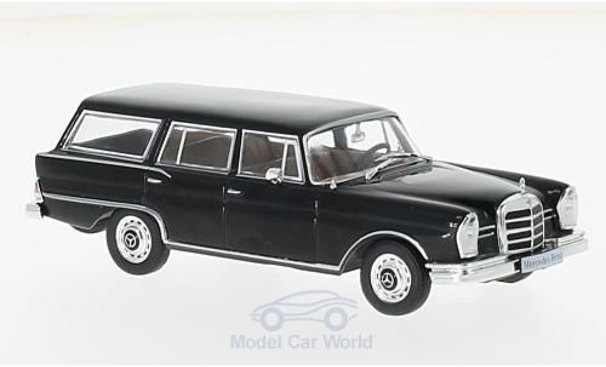 Mercedes 230 1967 1/43 WhiteBox S Universal nero 1967 modellino in miniatura