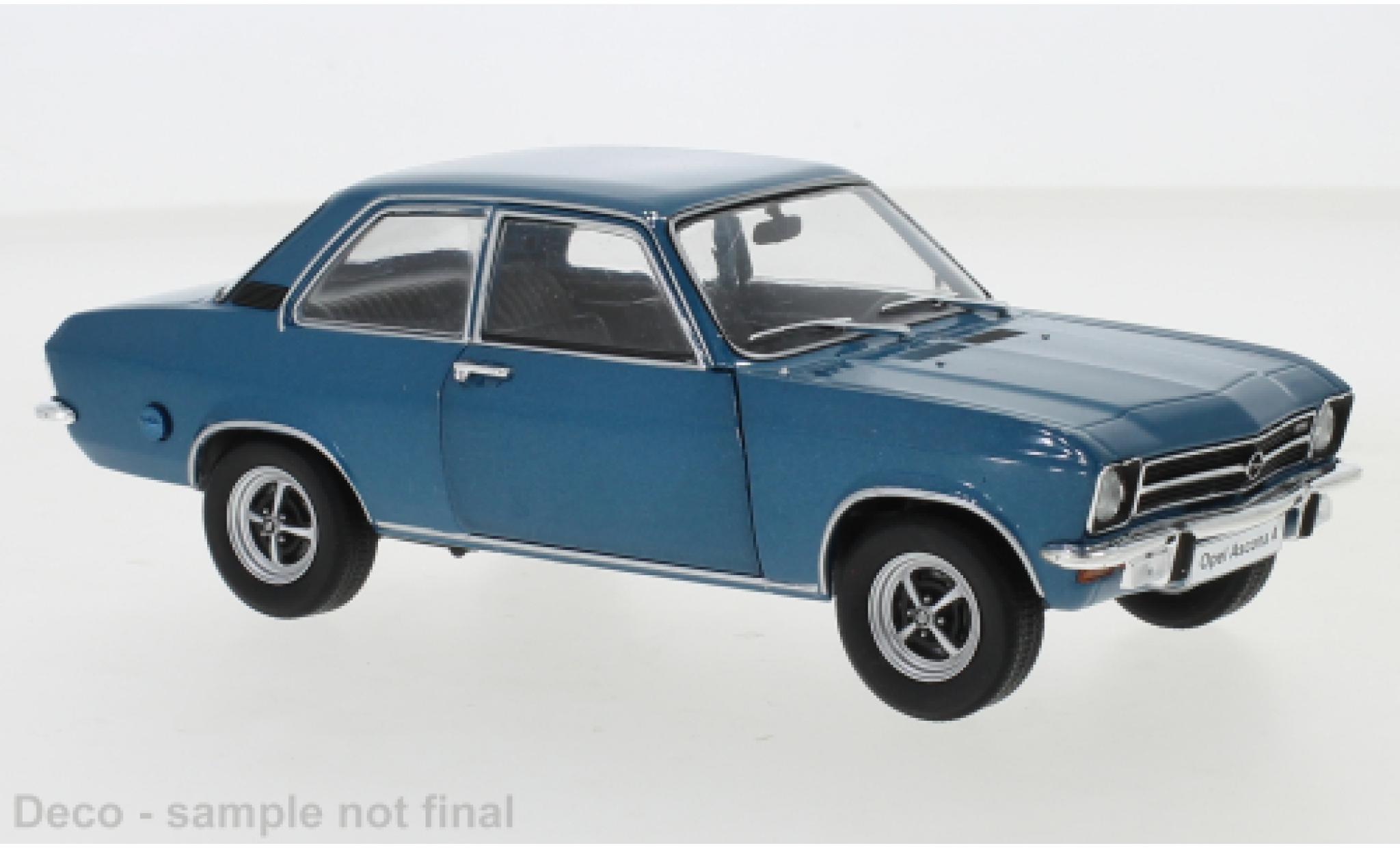Opel Ascona 1/24 WhiteBox A 1.9 SR blu modellino in miniatura