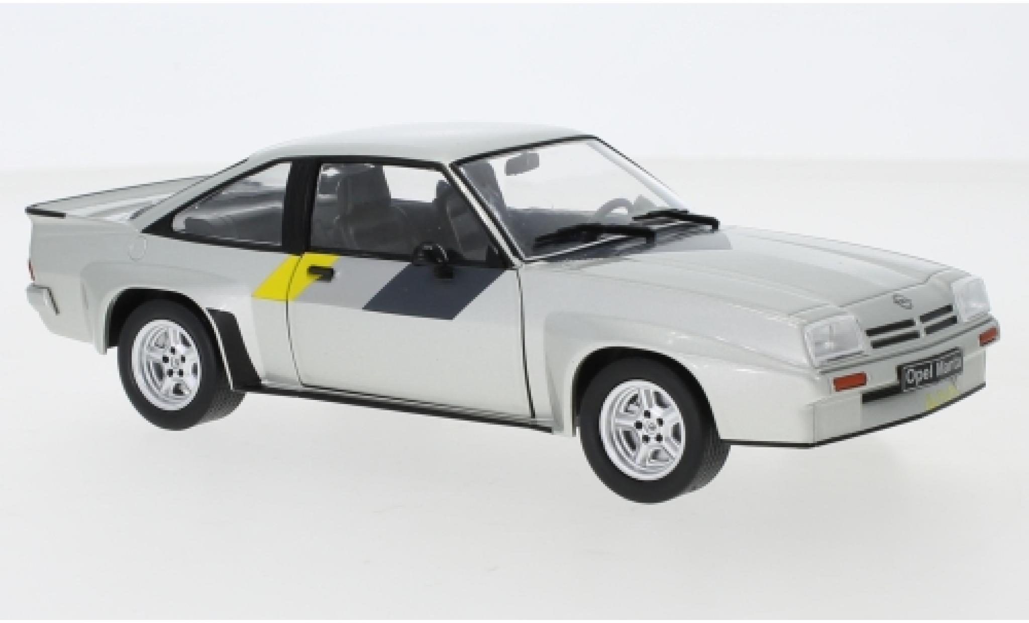 Opel Manta 1/24 WhiteBox B 400 grigio 1981 modellino in miniatura
