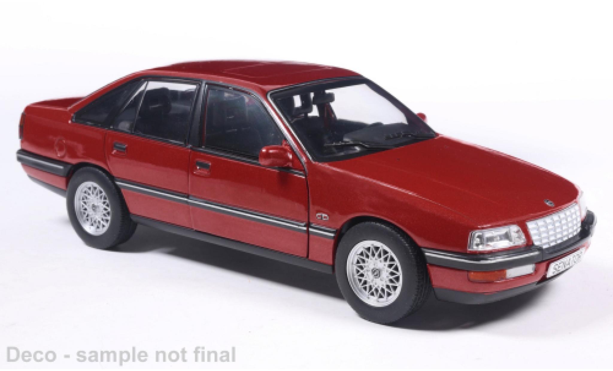 Opel Senator WhiteBox B rot 1987 1:24 modellino in miniatura