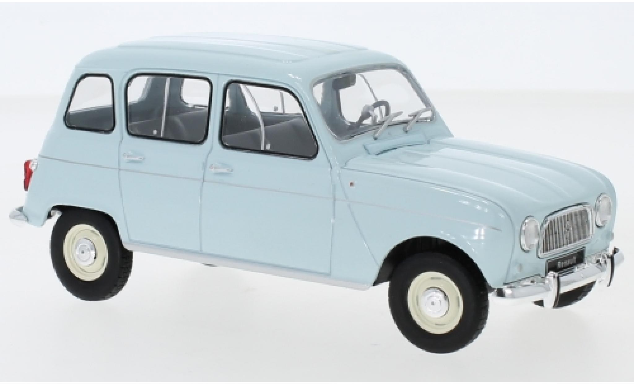 Renault 4 1/24 WhiteBox L blu modellino in miniatura