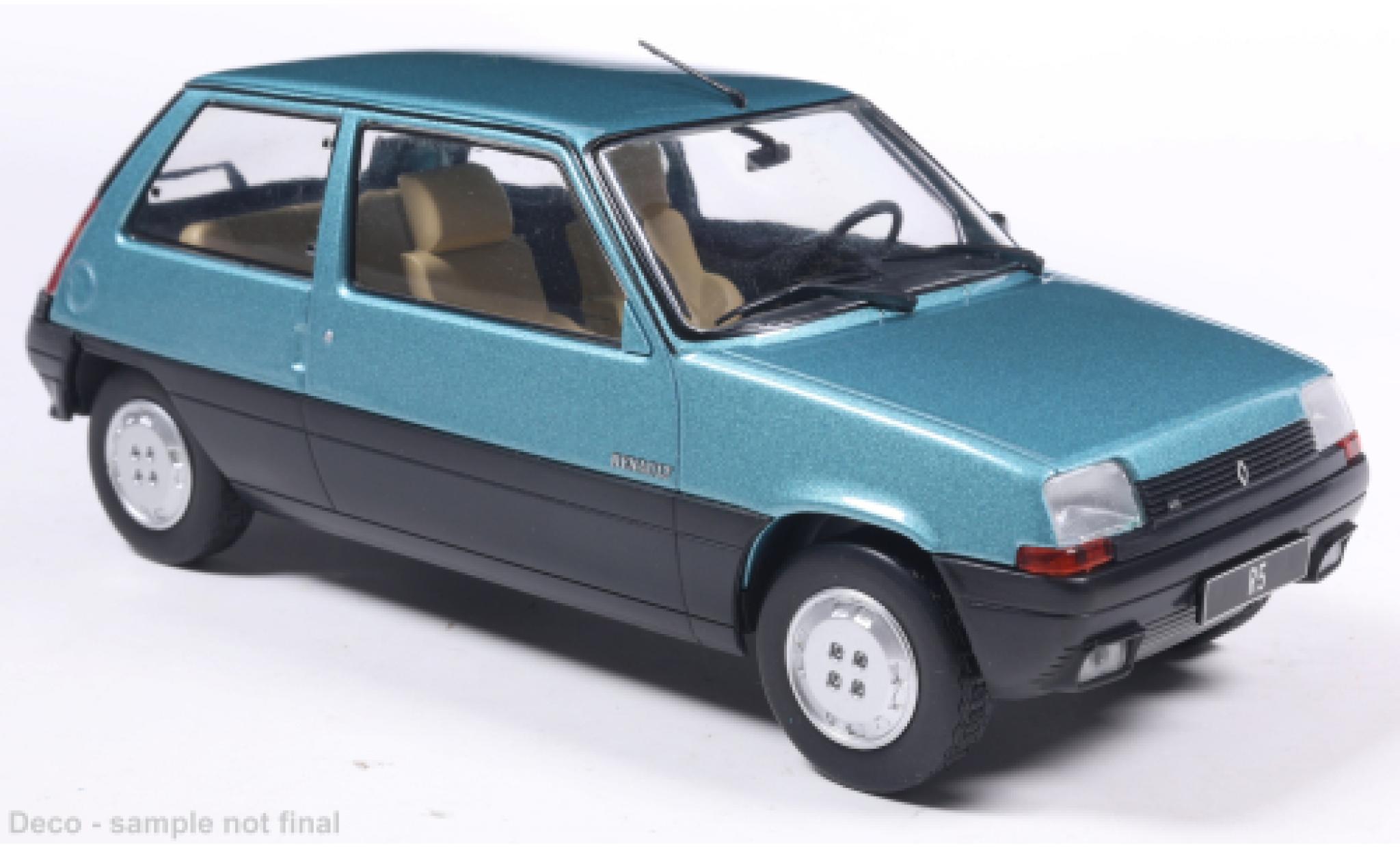 Renault 5 1/24 WhiteBox GTL blau 198 1:24 modellino in miniatura