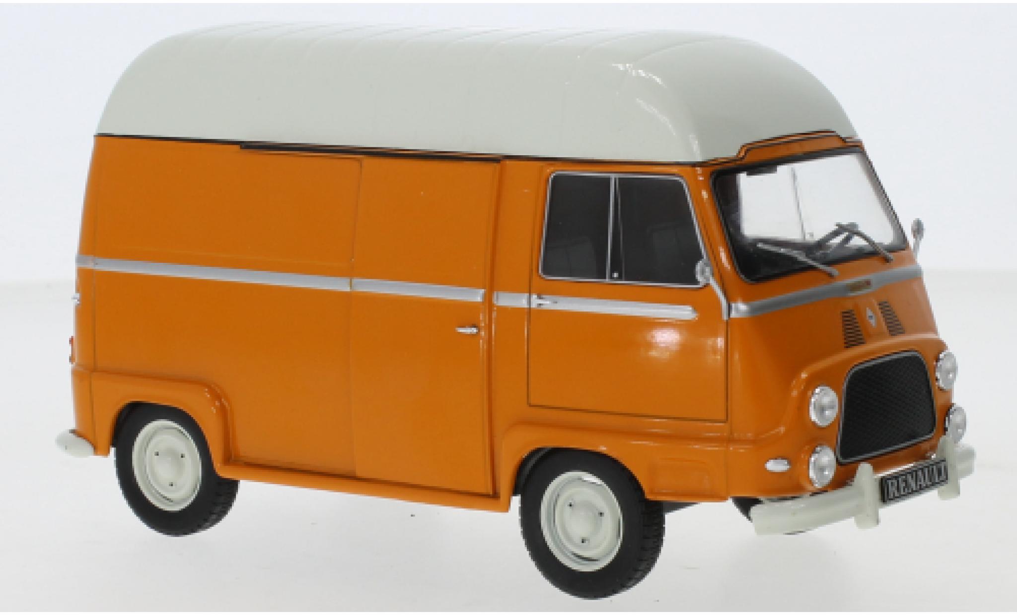 Renault Estafette 1/24 WhiteBox orange/bianco modellino in miniatura