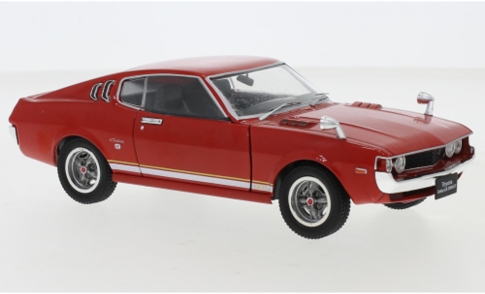 Toyota Celica 1/24 WhiteBox LB 2000 GT rosso 1973 modellino in miniatura