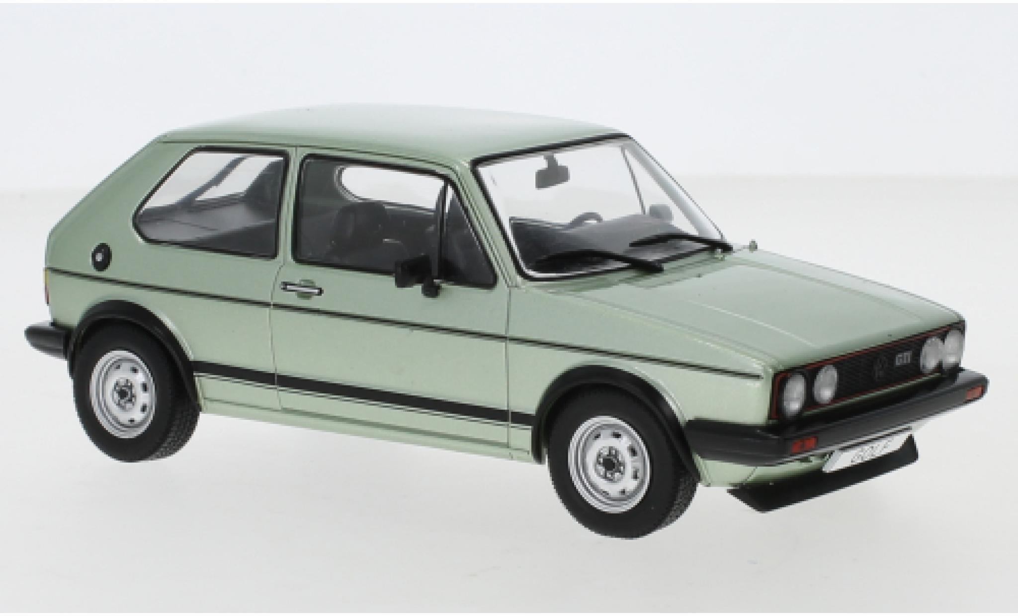 Volkswagen Golf 1/24 WhiteBox I GTI metallico verde 1983 modellino in miniatura