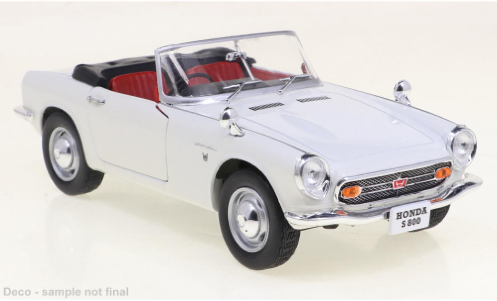 Honda S800 1/24 WhiteBox bianco 1966 modellino in miniatura