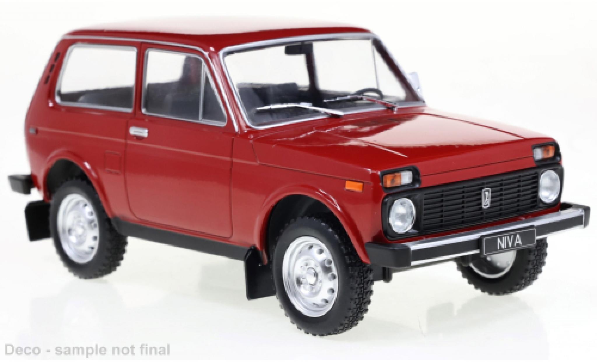 Lada Niva 1/24 WhiteBox rosso 1976 modellino in miniatura
