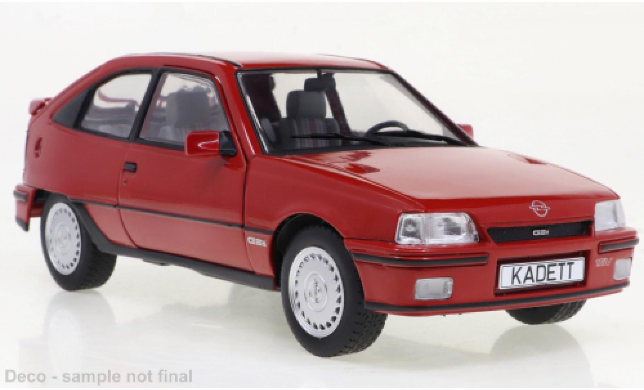 Opel Kadett 1/24 WhiteBox E GSI rosso 1985 modellino in miniatura