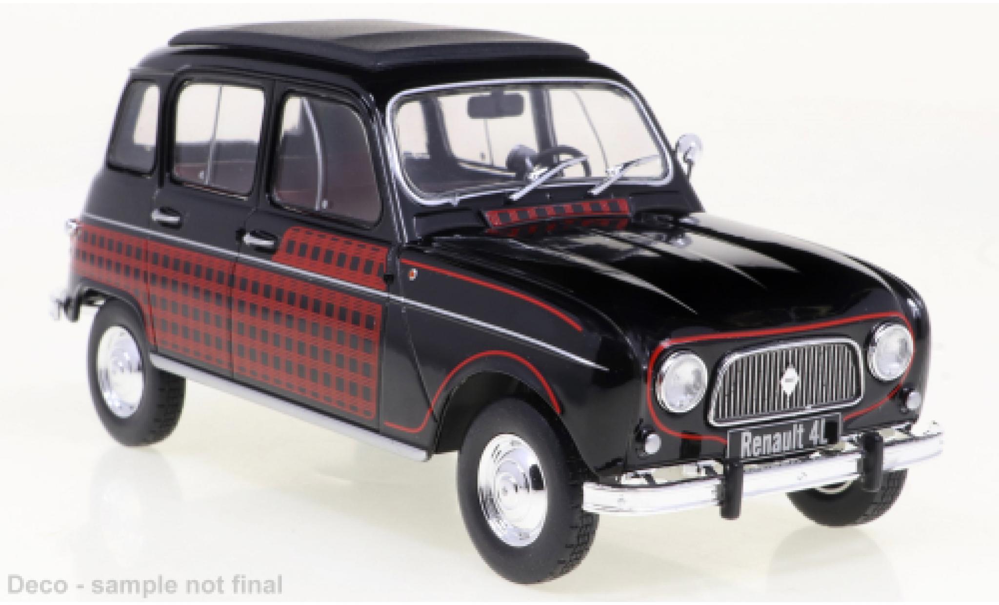 Renault 4 1/24 WhiteBox L Parisienne rosso/Dekor 196 modellino in miniatura