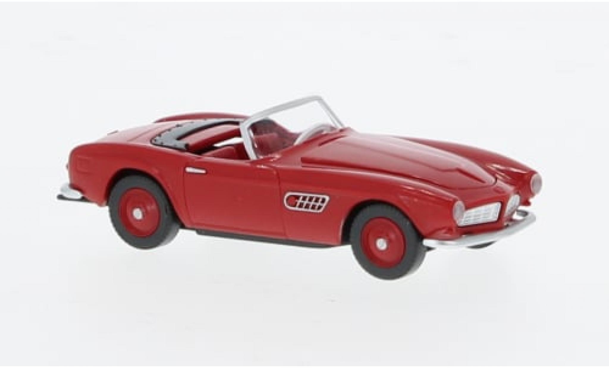 Bmw 507 1/87 Wiking rot 1956 1:87 modellino in miniatura
