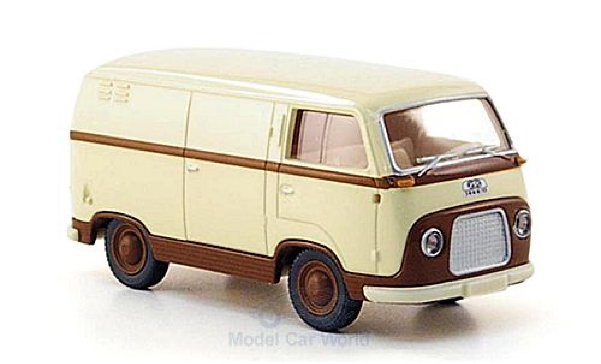 Ford FK 1/87 Wiking 1000 Kastenwagen beige/marroneee modellino in miniatura
