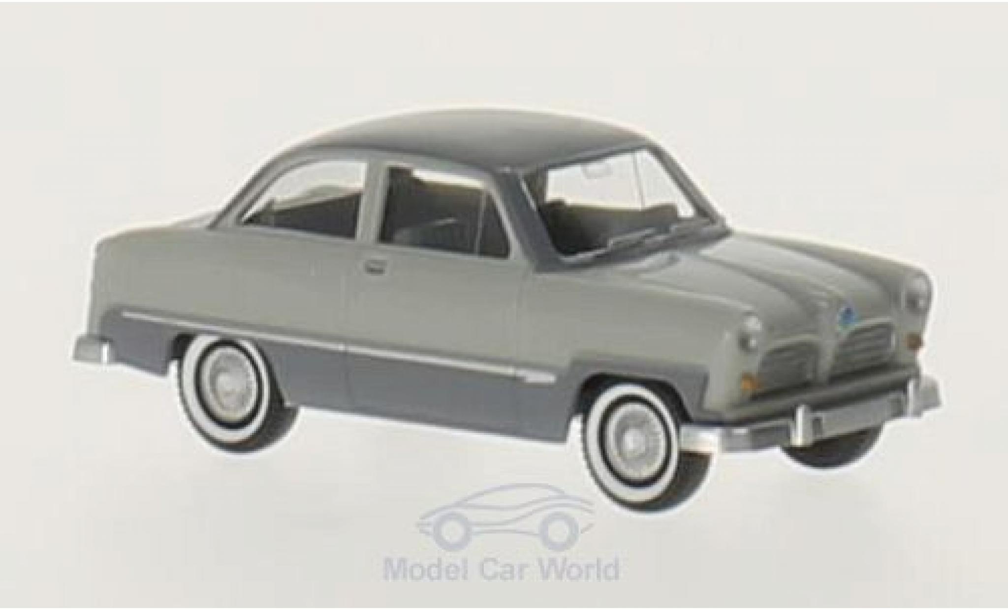 Ford Taunus 1/87 Wiking 12 M grigio/grigio modellino in miniatura
