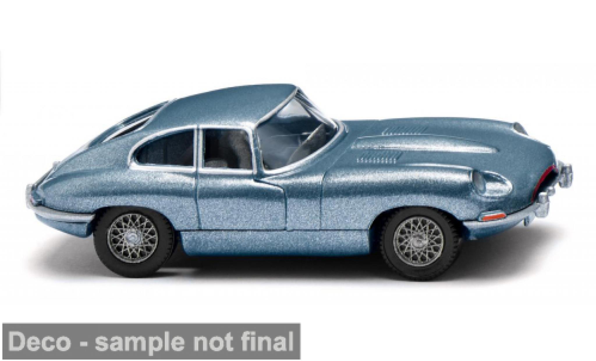 Jaguar E-Type Wiking Coupe blau 1961 1:87 modellino in miniatura