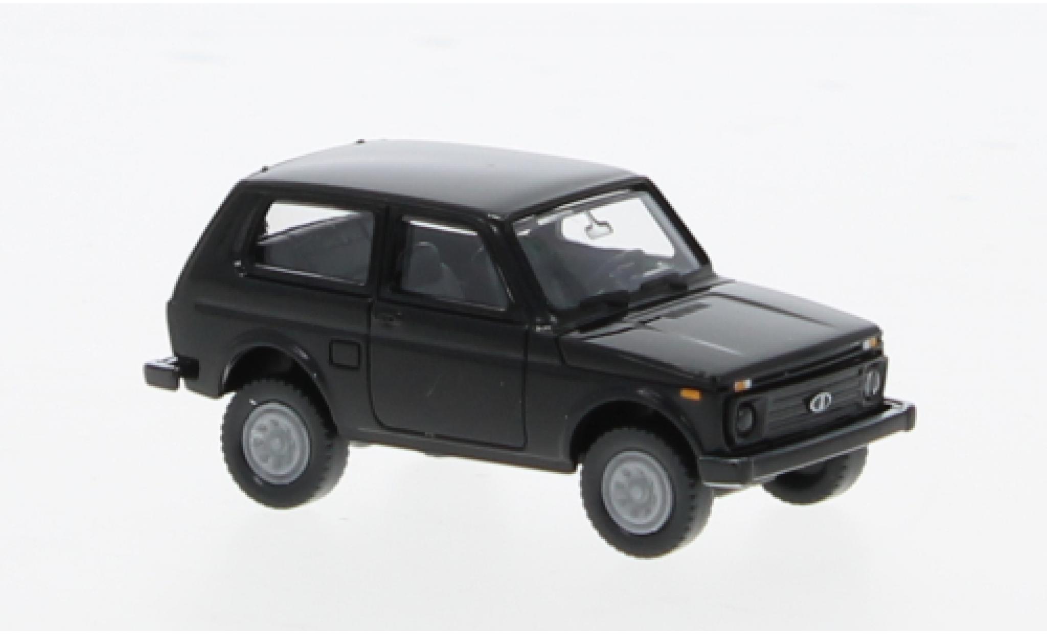 Lada Niva 1/87 Wiking schwarz 1:87 modellino in miniatura