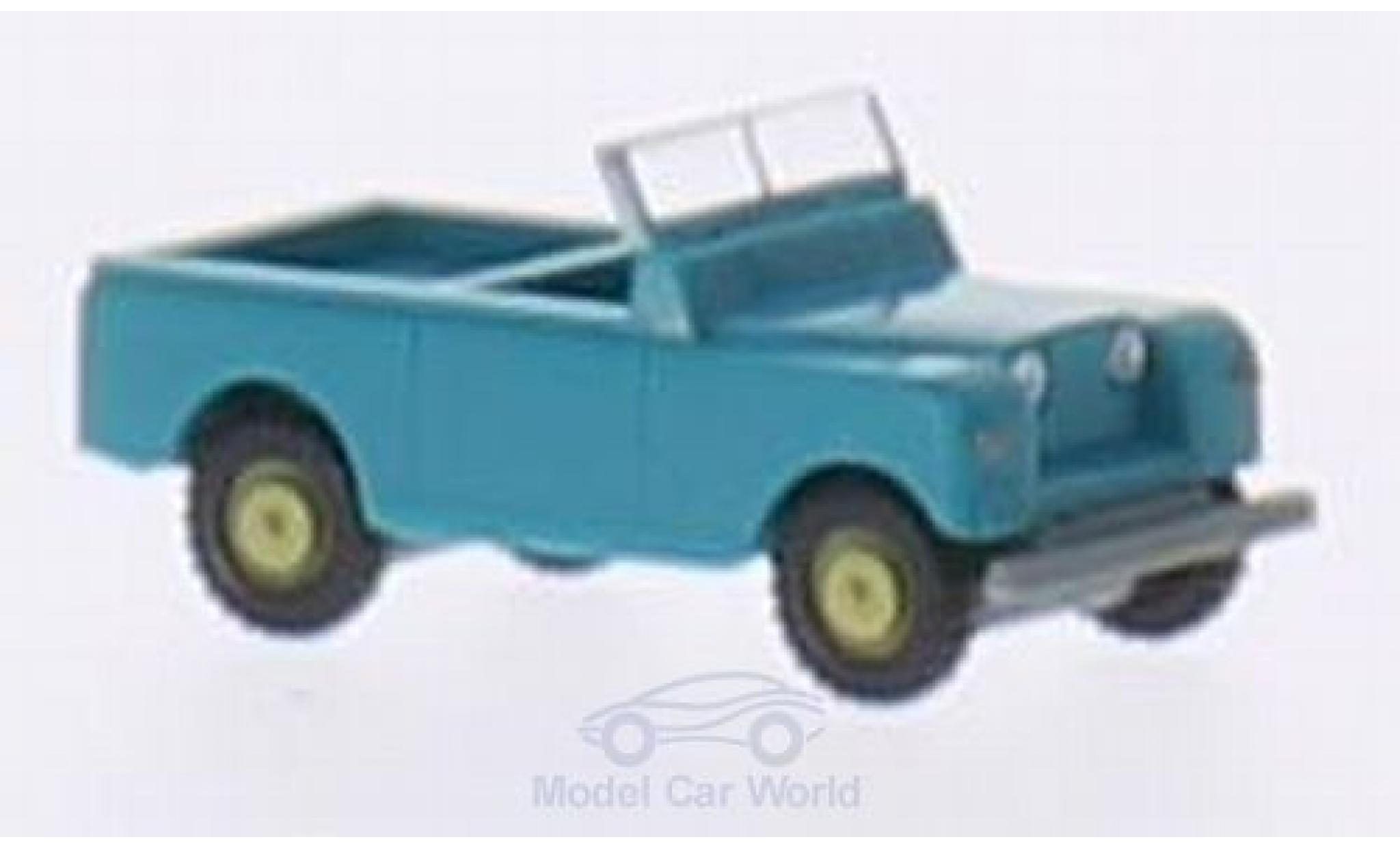 Land Rover Series 1 1/160 Wiking türkis modellino in miniatura