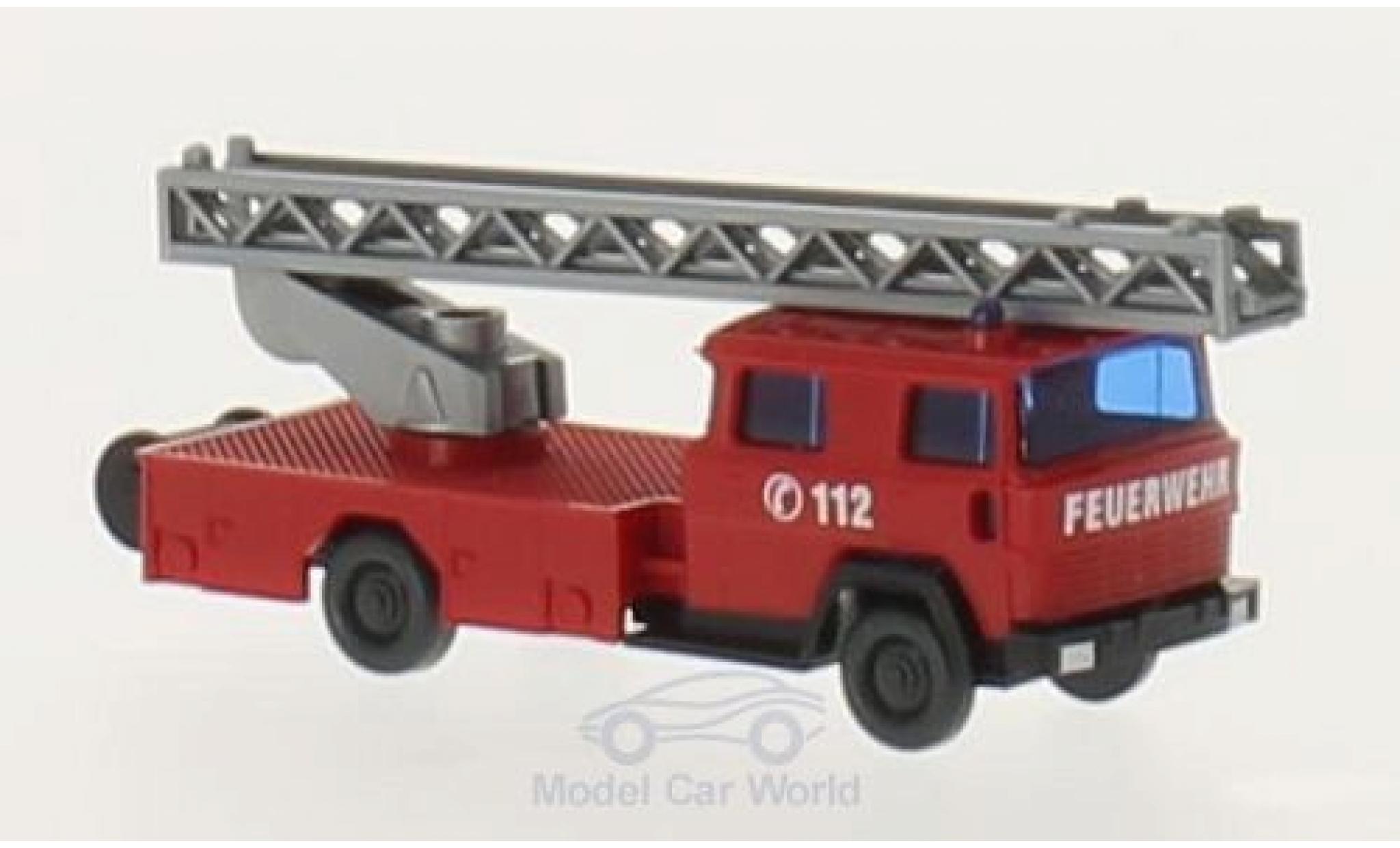 Magirus DL 30 1/160 Wiking Feuerwehr Drehleiter modellino in miniatura