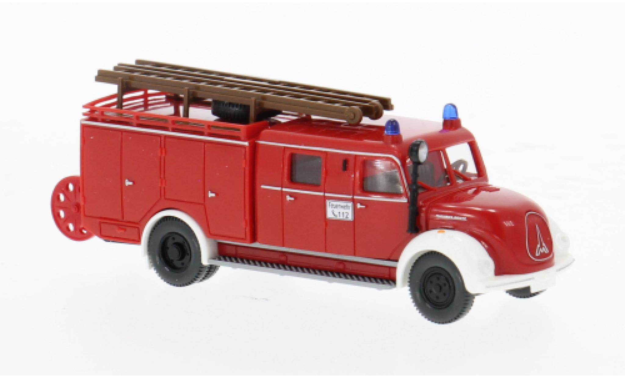 Magirus LF 16 Wiking 1956 Feuerwehr 1:87 modellino in miniatura