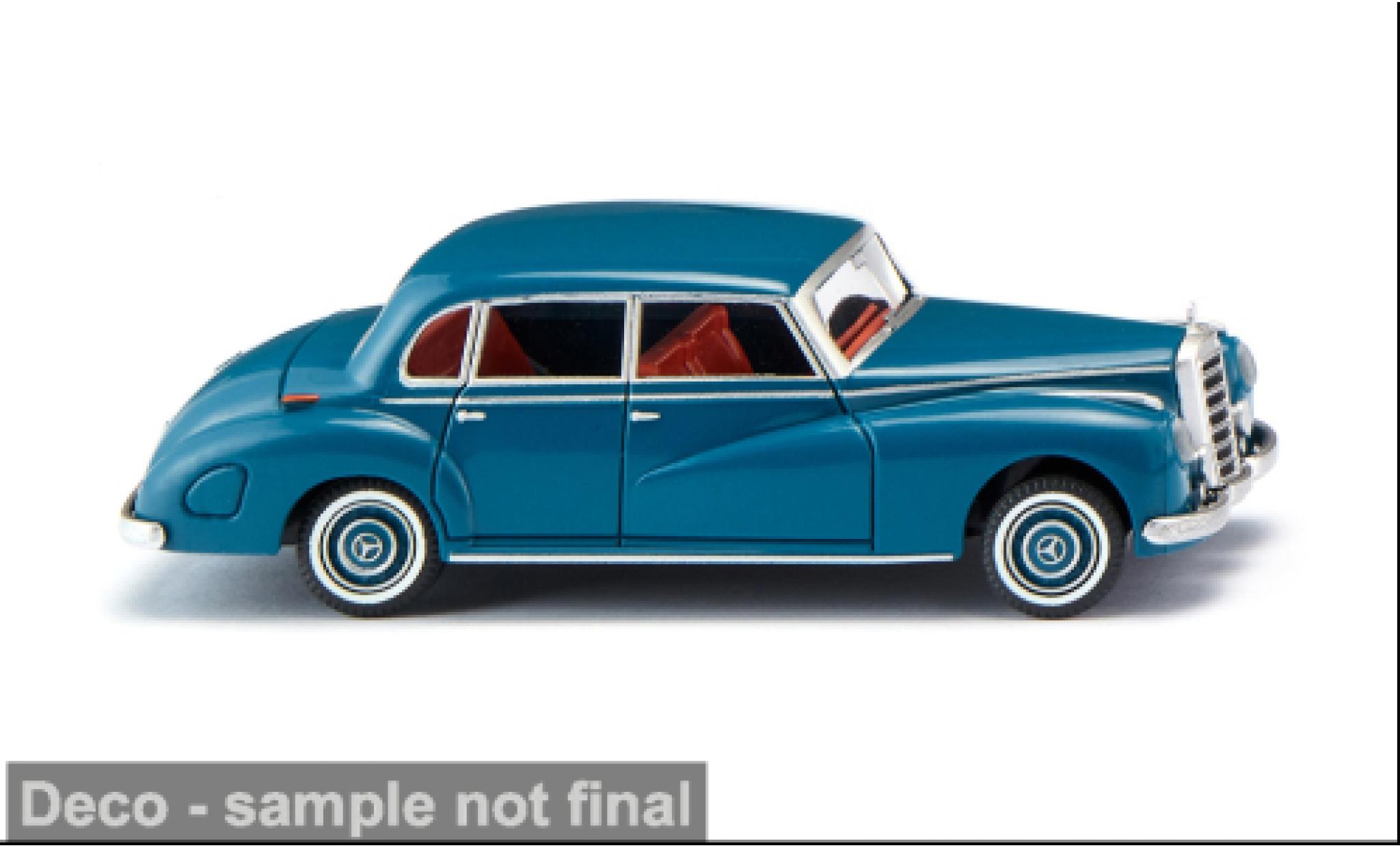 Mercedes 300 1/87 Wiking blau 1957 1:87 modellino in miniatura