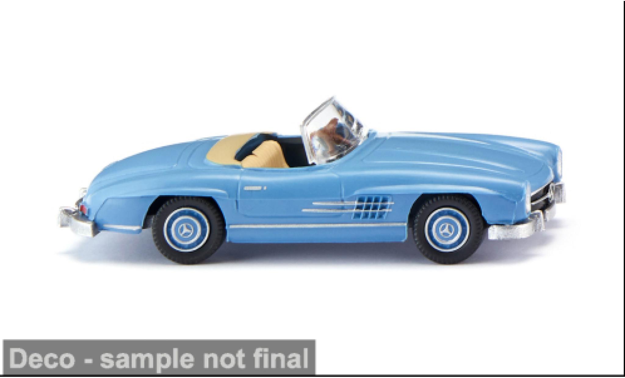 Mercedes 300 1/87 Wiking SL blau 1957 1:87 modellino in miniatura