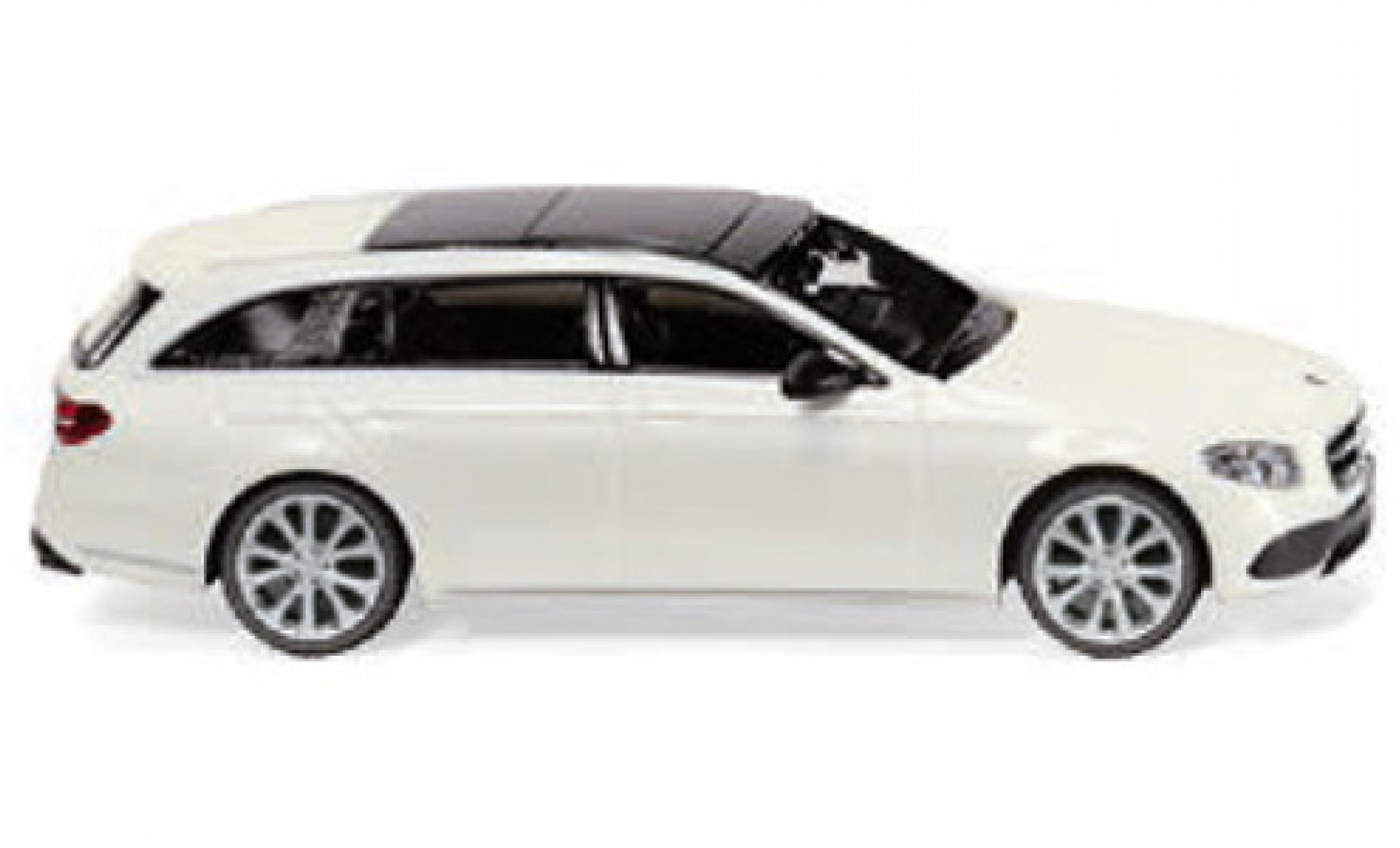 Mercedes Classe E 1/87 Wiking T-Modell Avantgarde (S213) metallico bianco modellino in miniatura