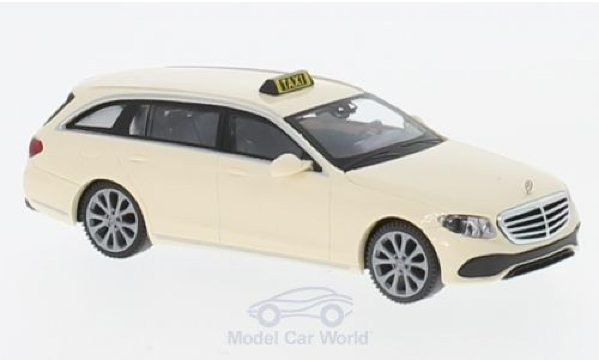 Mercedes Classe E 1/87 Wiking T-Modell (S213) Taxi modellino in miniatura