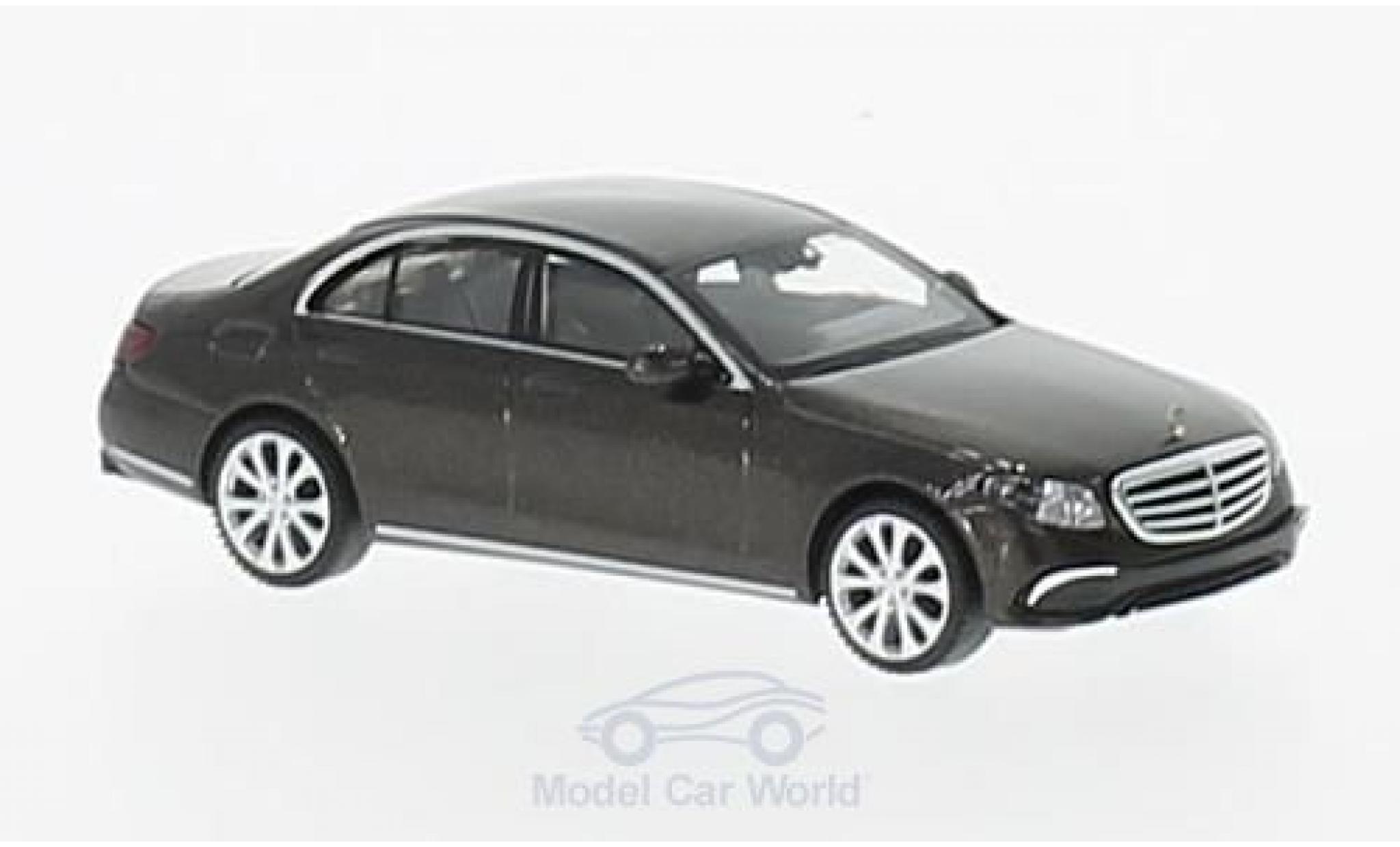 Mercedes Classe E 1/87 Wiking (W213) Exklusive metallico marroneee modellino in miniatura