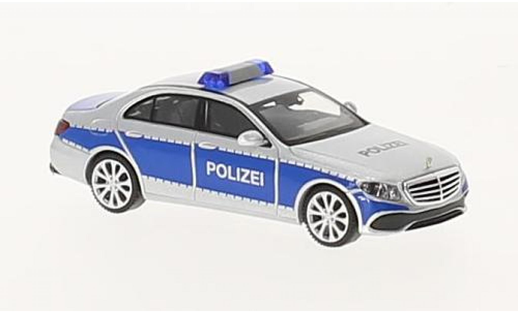 Mercedes Classe E 1/87 Wiking (W213) police modellino in miniatura