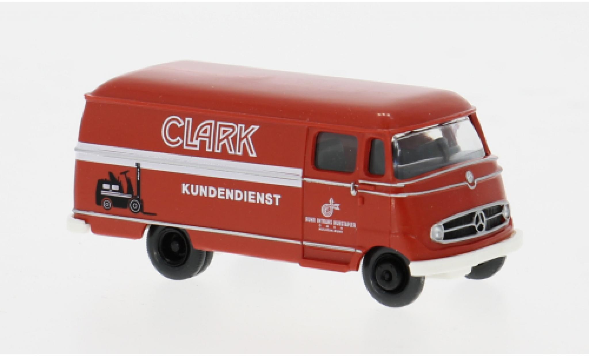 Mercedes CLA 1/87 Wiking Kastenwagen 1955 Clark Kundendienst 1:87 modellino in miniatura