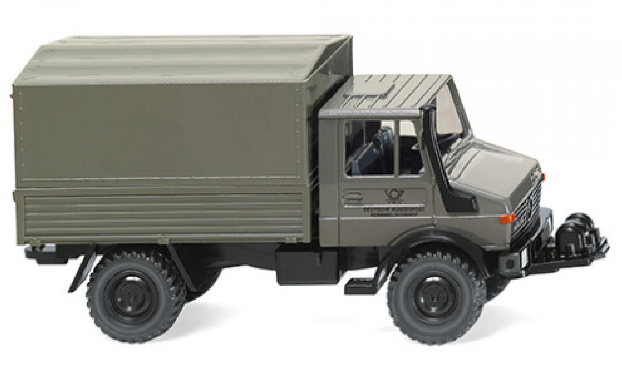 Mercedes Unimog 1/87 Wiking U 1700 L Deutsche Bundespost modellino in miniatura