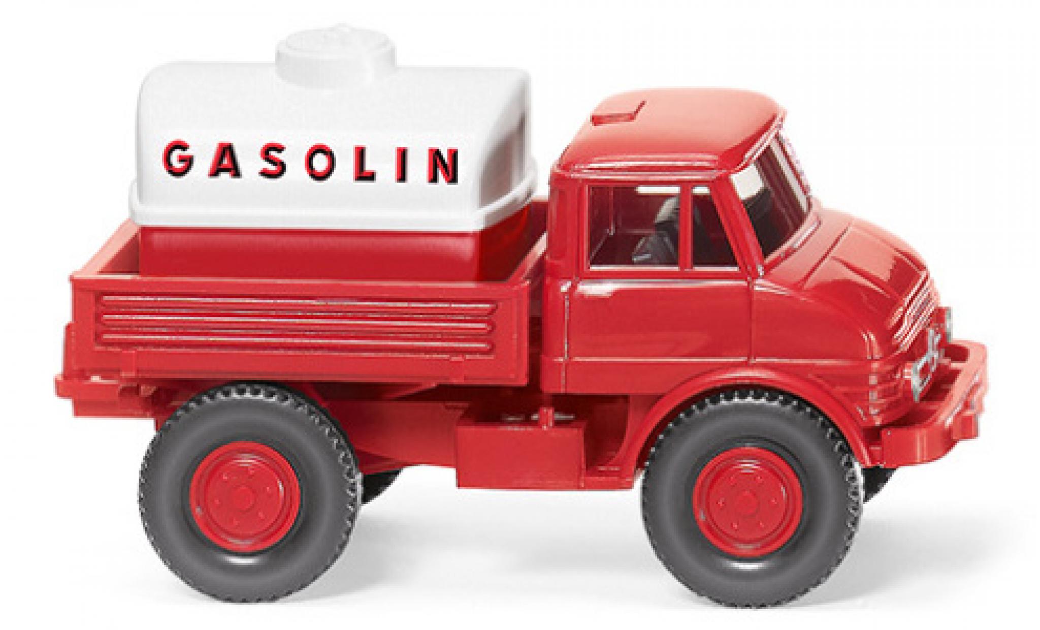 Mercedes Unimog 1/87 Wiking U 406 Gasolin modellino in miniatura