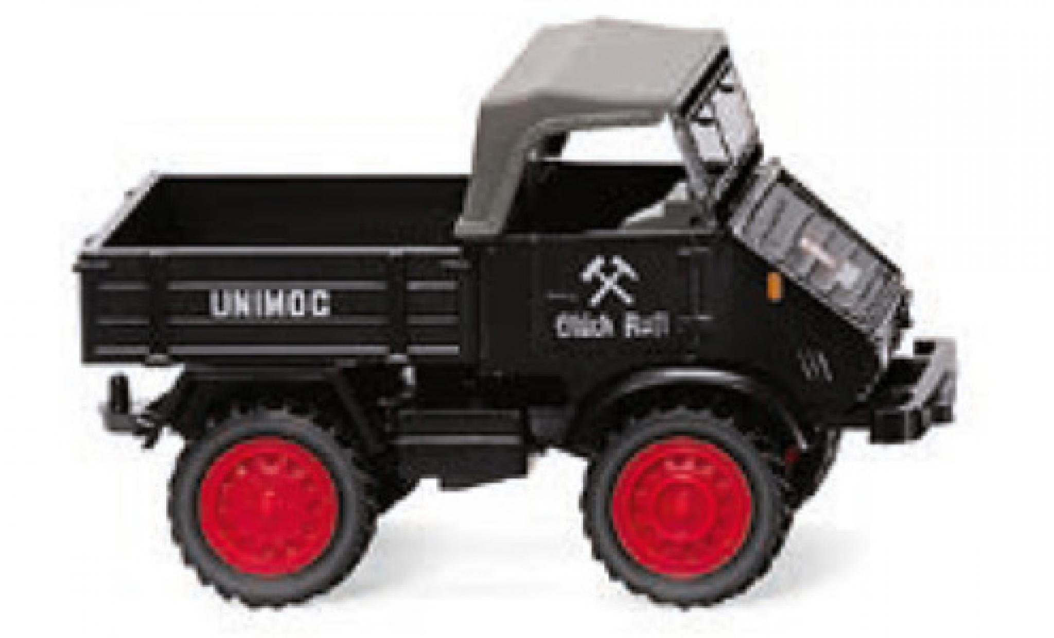 Mercedes Unimog 1/87 Wiking U 411 Glück Auf 1950 modellino in miniatura