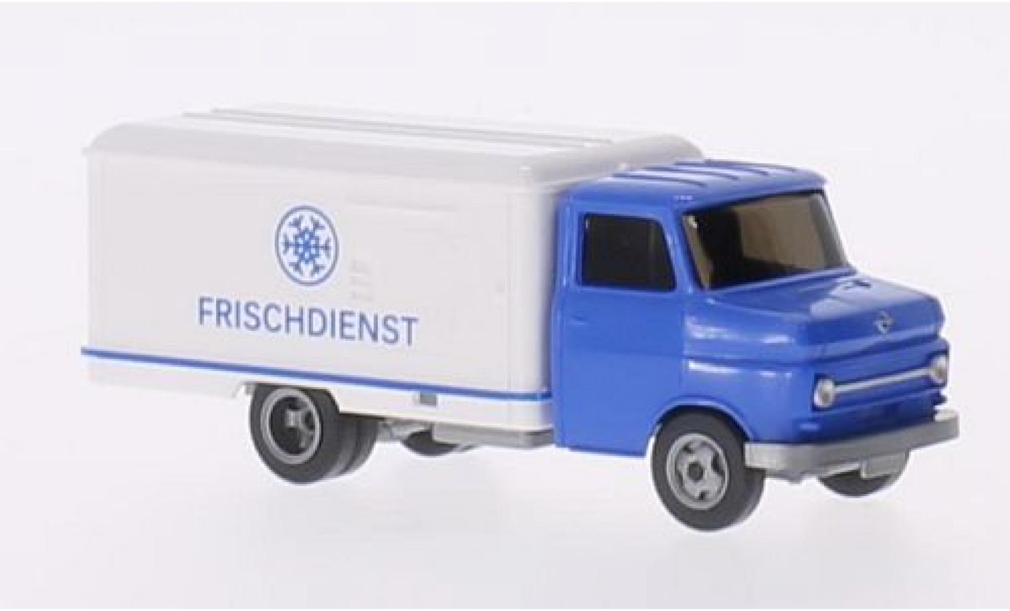 Opel Blitz 1/87 Wiking Frischdienst Tiefkühlwagen modellino in miniatura