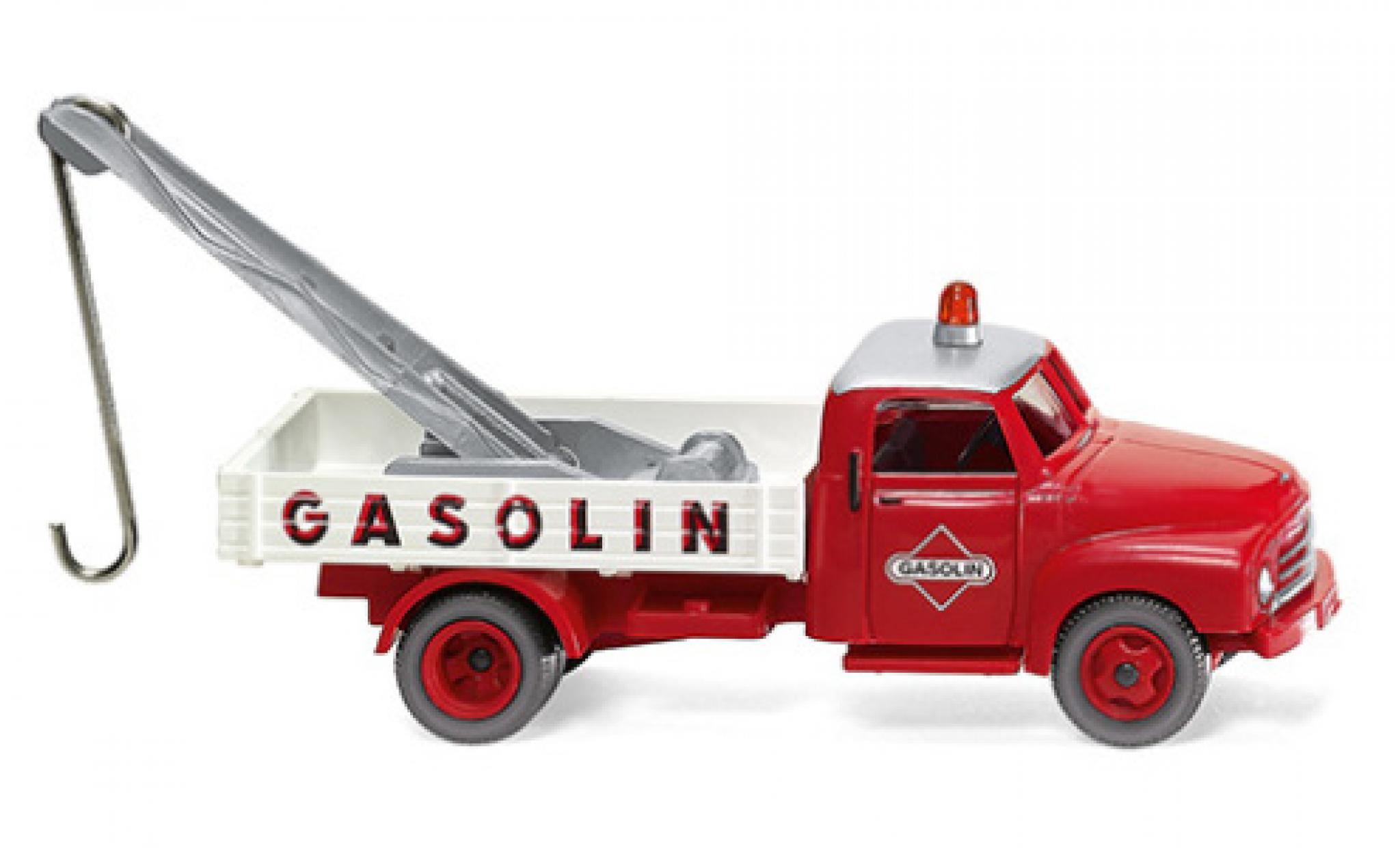 Opel Blitz 1/87 Wiking Gasolin 1952 dépanneuse modellino in miniatura