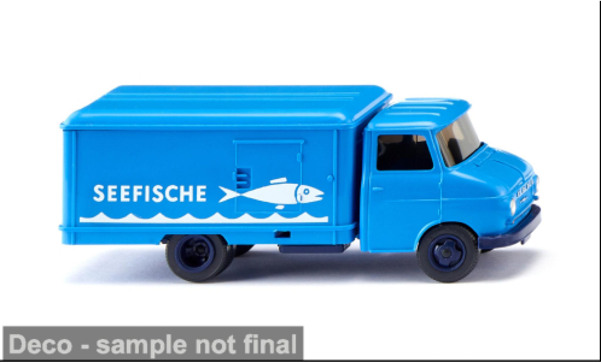 Opel Blitz 1/87 Wiking Tiefkühlwagen 1968 Seefische 1:87 modellino in miniatura