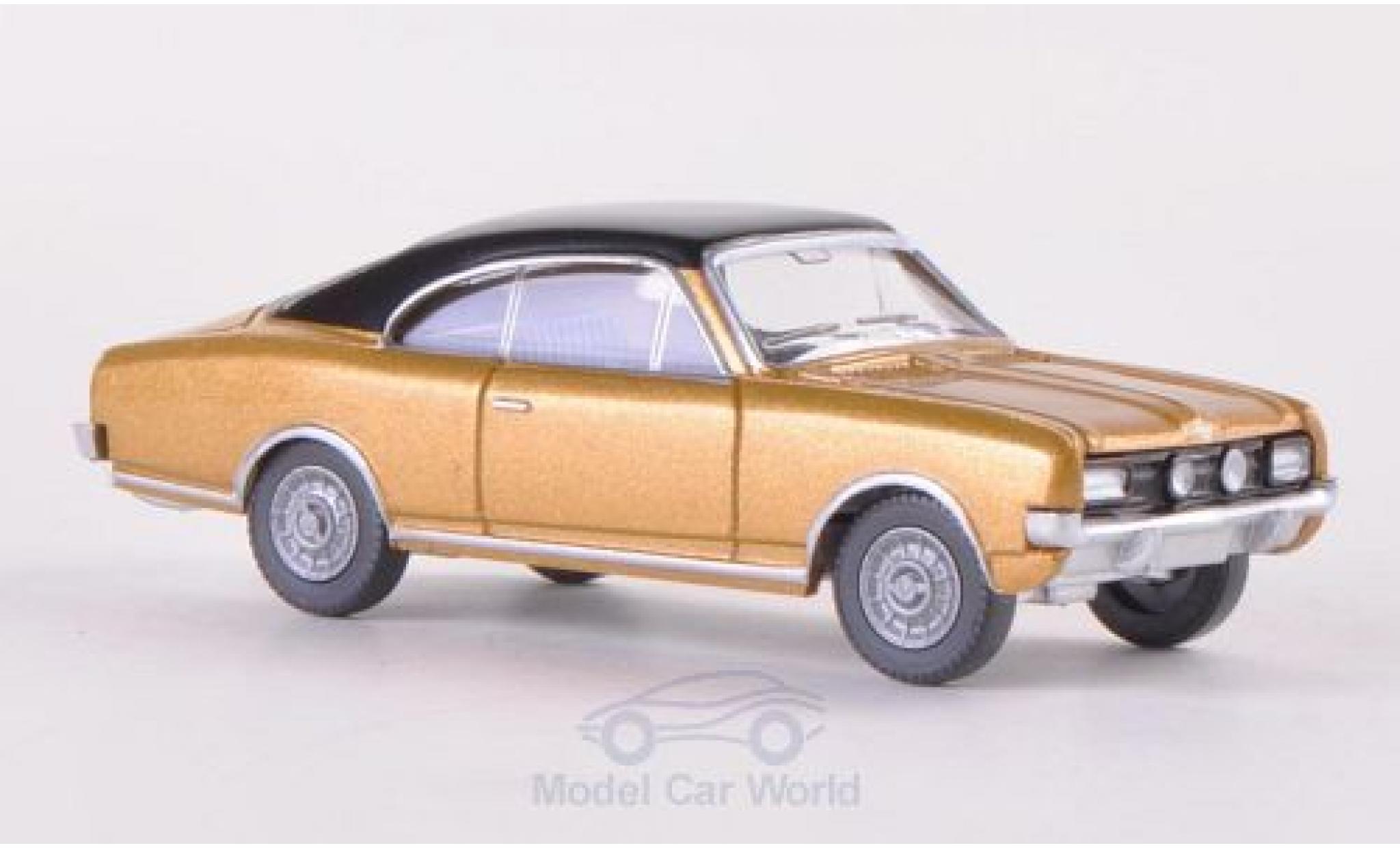 Opel Commodore C 1/87 Wiking A gold/nero modellino in miniatura