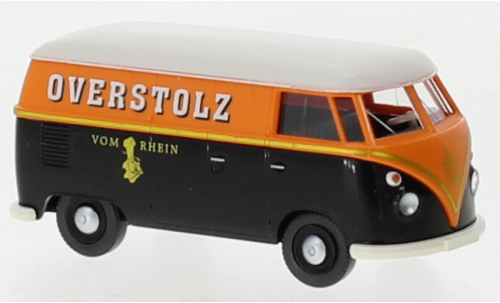Volkswagen T1 1/87 Wiking PMS fourgon Overstolz 1963 modellino in miniatura