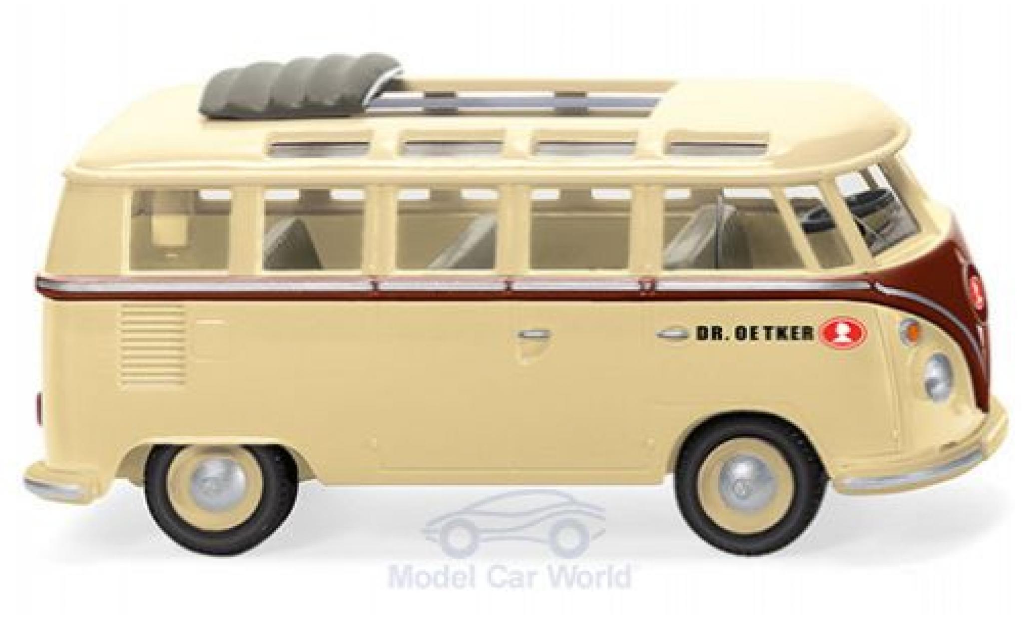Volkswagen T1 1/87 Wiking Sambabus Dr. Oetker modellino in miniatura