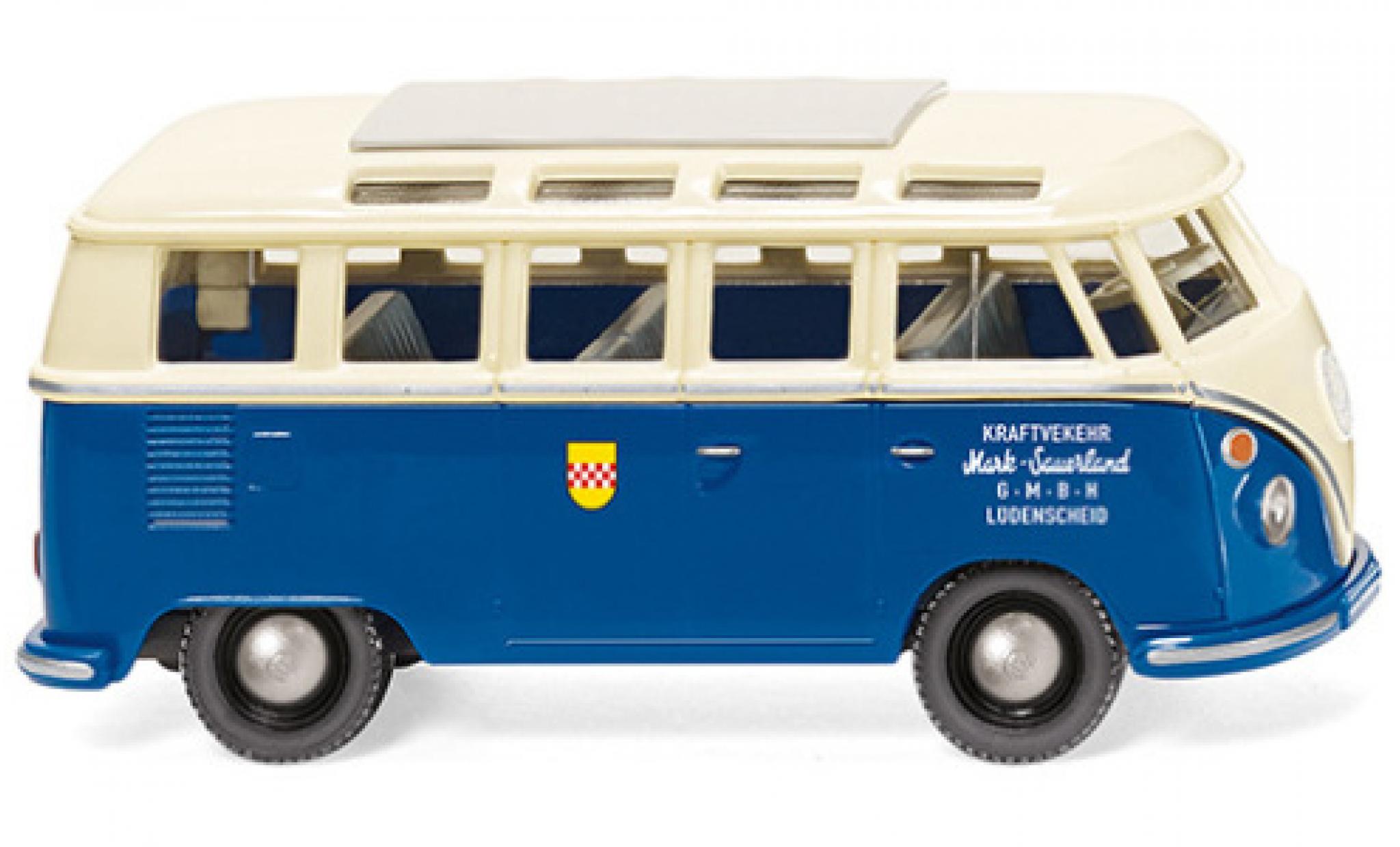 Volkswagen T1 1/87 Wiking Sambabus Mark Sauerland 1963 modellino in miniatura