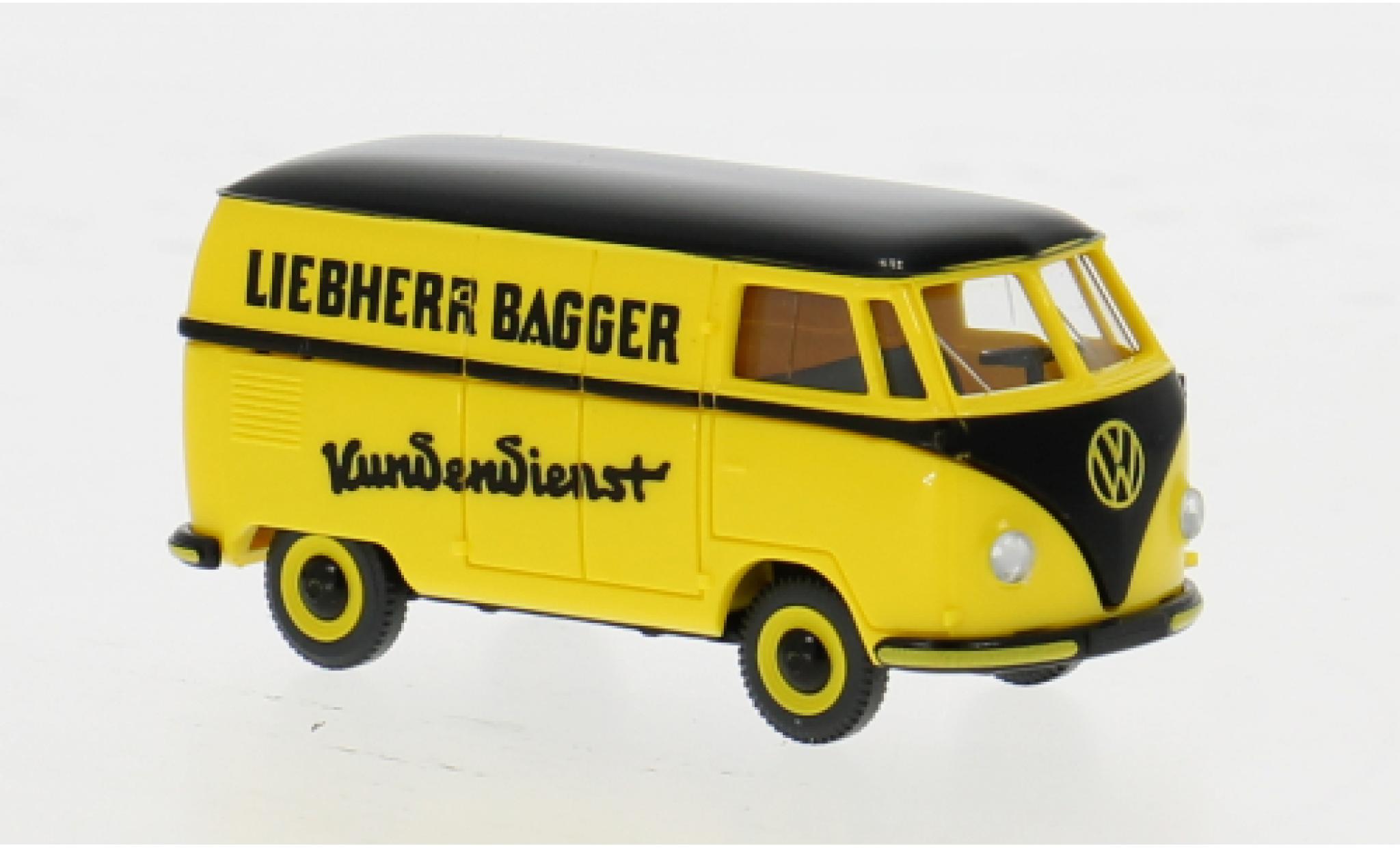 Volkswagen T1 1/87 Wiking (Typ 2) Kastenwagen 1950 Liebherr Bagger 1:87 modellino in miniatura