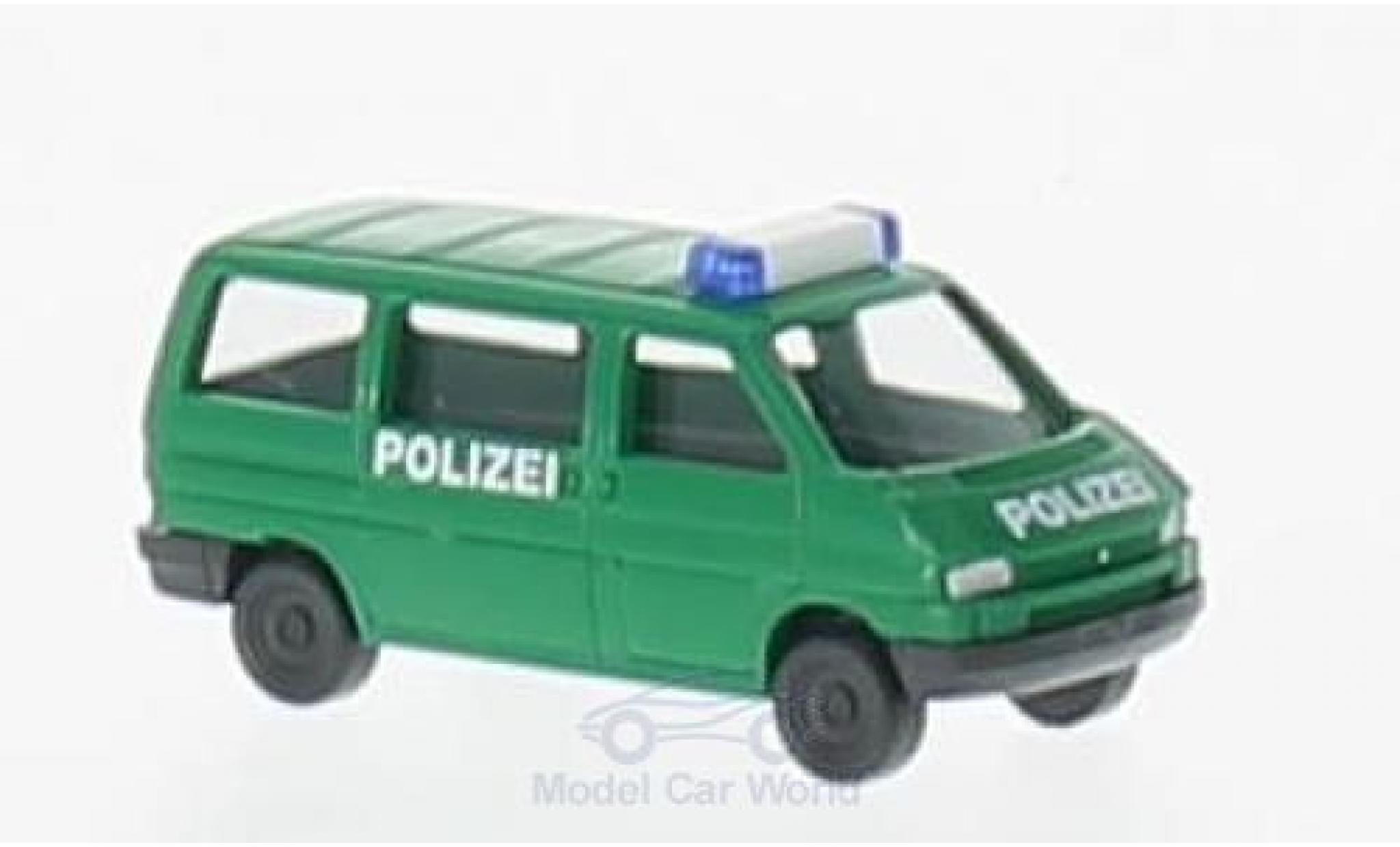 Volkswagen T4 1/160 Wiking Bus Polizei modellino in miniatura