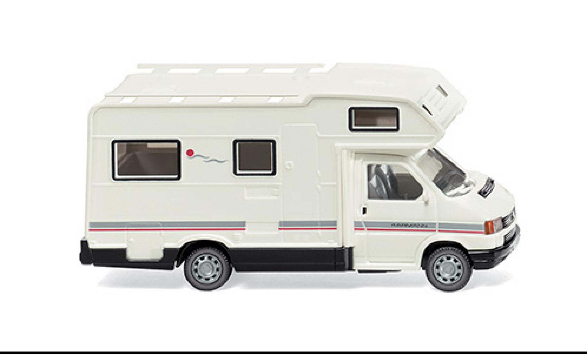 Volkswagen T4 1/87 Wiking Karmann Wohnmobil Cheetah bianco modellino in miniatura