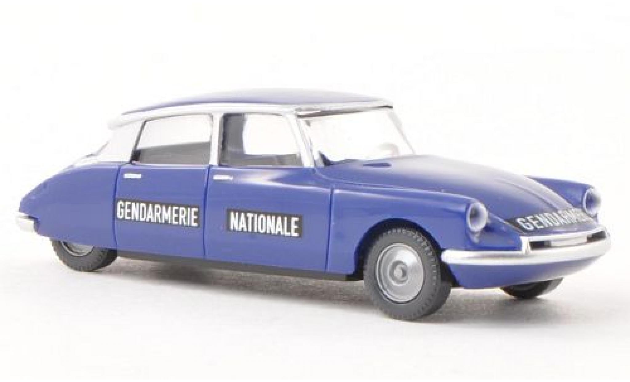 Citroen ID 19 1/87 Wiking Gendarmerie modellino in miniatura