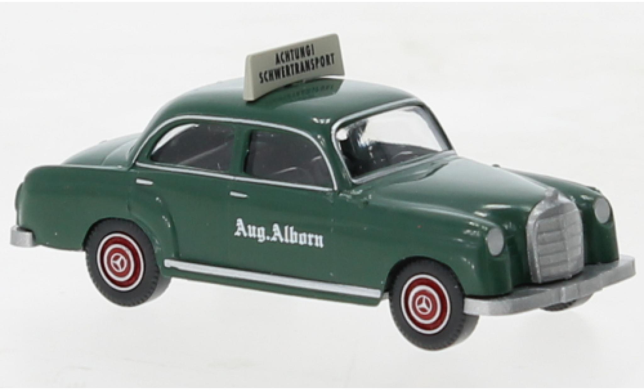 Mercedes 180 1/87 Wiking Aug. Alborn 1953 modellino in miniatura