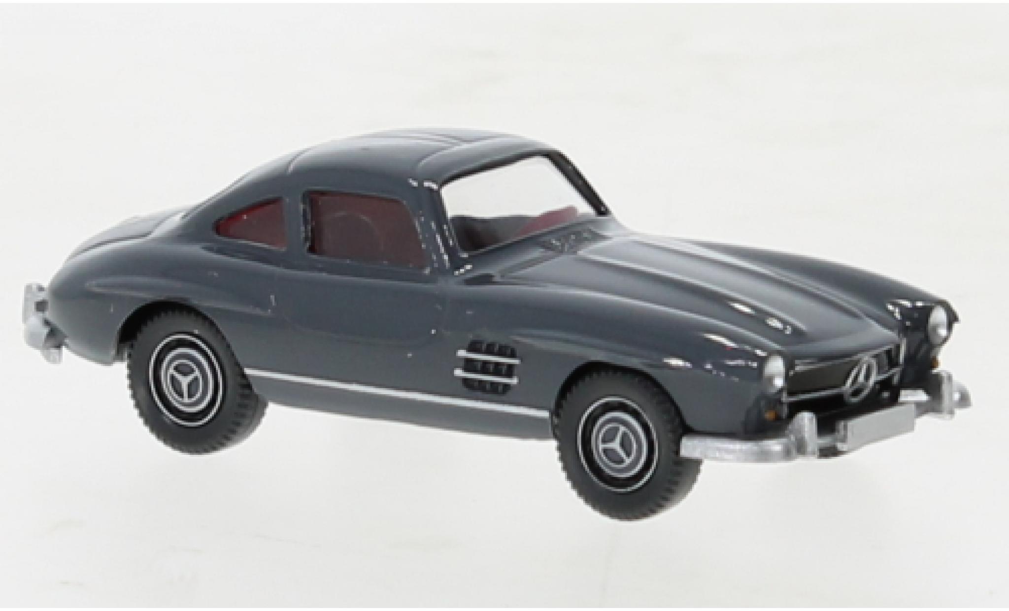 Mercedes 300 1/87 Wiking SL grigio modellino in miniatura