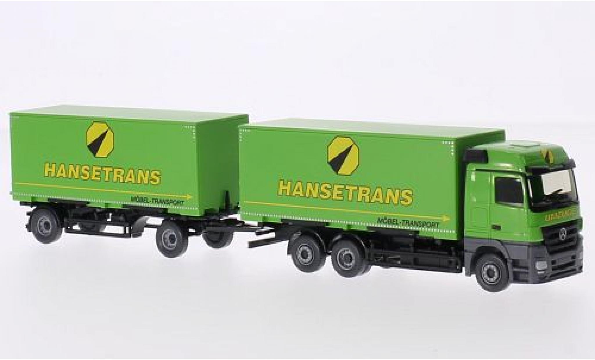 Mercedes Actros 1/87 Wiking Hansetrans modellino in miniatura